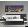 Cuadro Foto Lienzo New York 180 x 60 cm Arte y decoración Cuadros para Dormitorio elegantes 